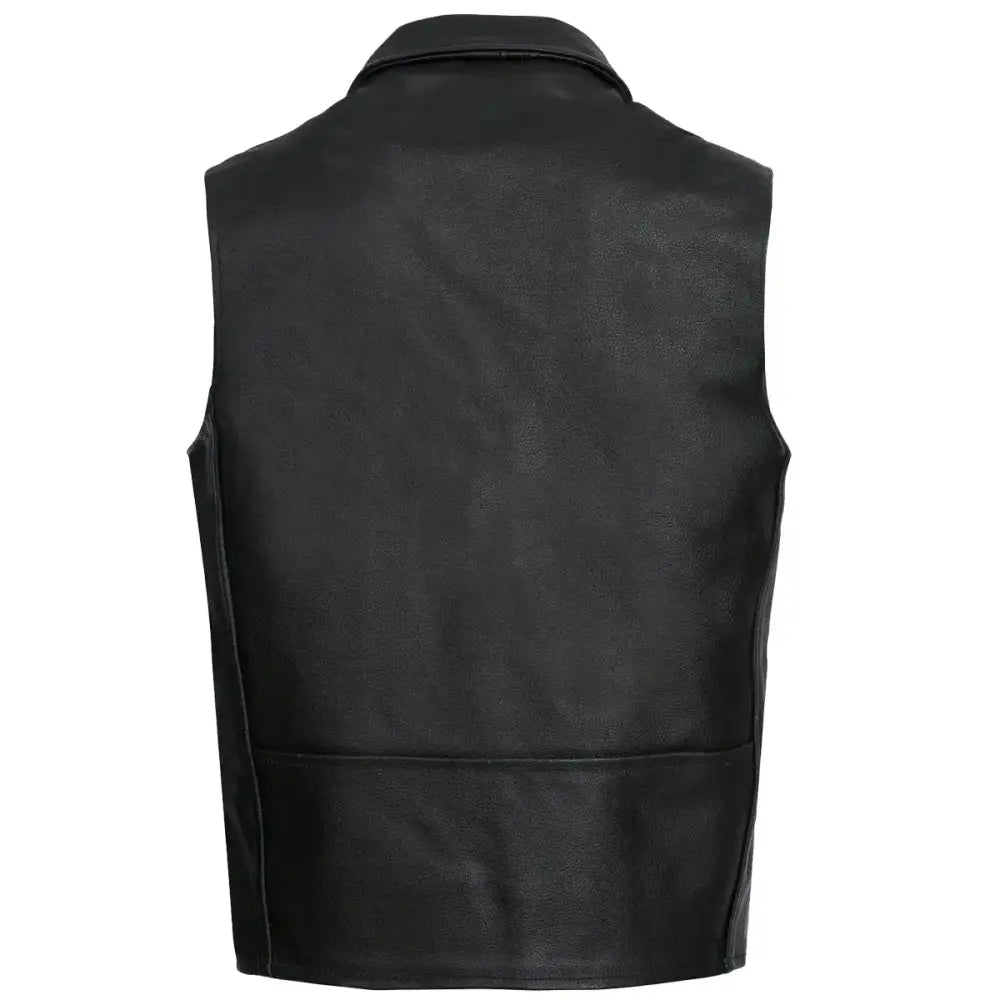 Men's Classic Brando Motorcycle Leather Vest